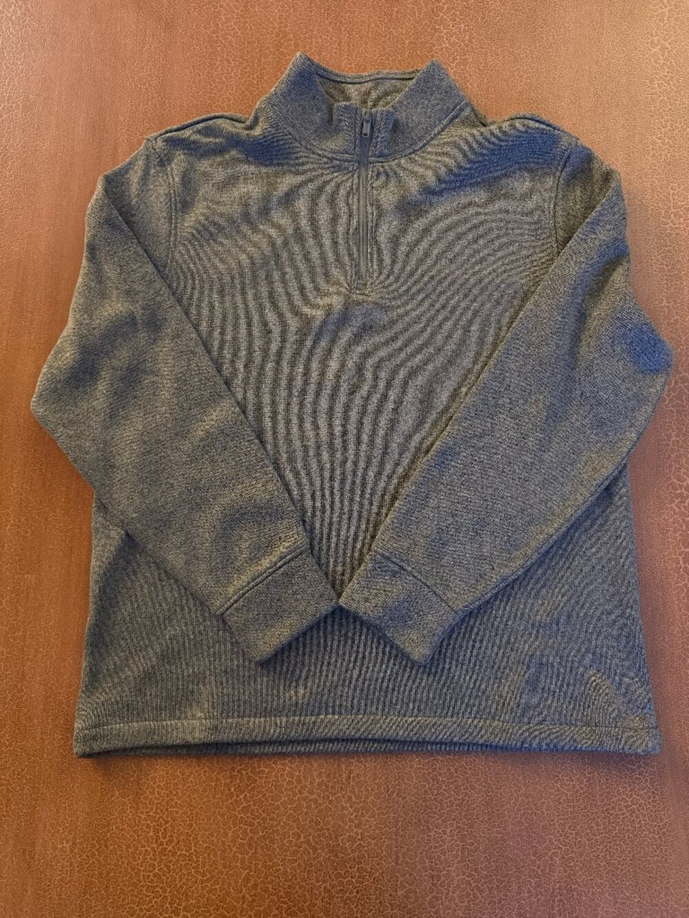 Army Green Fleece Lined Half Zip Pullover - Old Navy Size Large